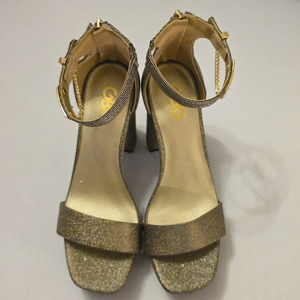 BRAND NEW GBG LOS ANGELES WOMENS PLATFORM OPEN TOE SANDALS G1